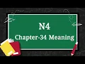 Download Lagu N4 Meaning, Chapter-34