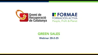 Formación GreenSales, una formación especializada y personalizada según las necesidades.