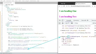 Javascript QuerySelector Tutorial with Example