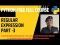 PART3 REGULAR EXPRESSION IN PYTHONN