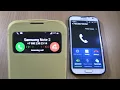 Over the Horizon Incoming call \u0026 Outgoing call at the Same time  Samsung S4 +Galaxy Note 2