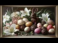 Easter Chocolate Frame TV Art Spring Screensaver Background For Your TV