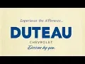 The DuTeau Chevrolet Experience