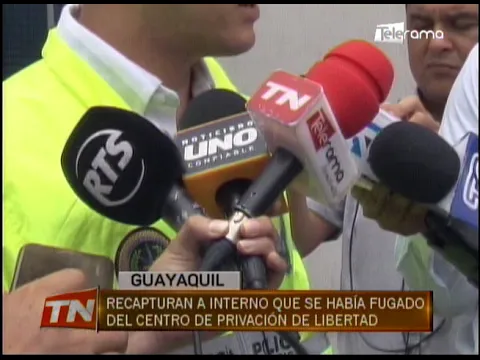 Recapturan a interno que se había fugado del centro de privación de libertad