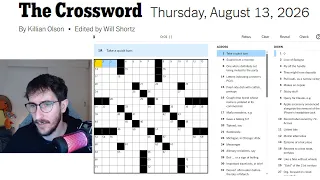 I Didn t Get The Theme NYT New York Times Crossword - Thursday August 13