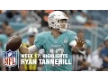 Ryan Tannehill Leads the Charge Upsets the Pats Patriots vs Dolphins NFL Week 17 Highlights