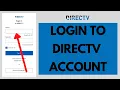 How to Login DIRECTV Account 2022 Directv com Login