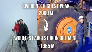 From the Top of Sweden… to deep Underground (Motorcycle Adventure part 6) – Ep 109