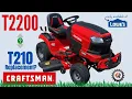 Craftsman T2200 42 Riding Mower Features and Components Does this Replace the T210