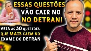 Simulado  detran mg revisão de 30 questões