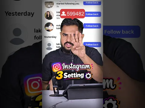Instagram Follower 3 ⚙️ Setting | Real Active Instagram Followers