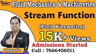 Stream Function Fluid Kinematics Fluid Mechanics Machineries