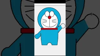 Drawing Doremon using Python code in easy way