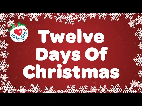 Download MP3 Twelve Days of Christmas with Lyrics Christmas Carol & Song