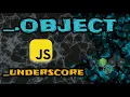Implementing - object from underscore