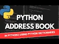 Python Project for Beginners Build Address Book Python