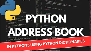 Python Project for Beginners Build Address Book Python