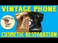 DIY Vintage Telephone Cosmetic restoration Northern Electric H6