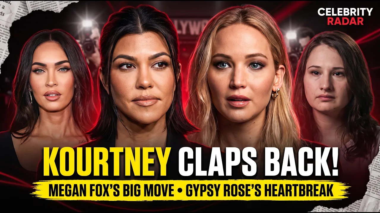Kourtney CLAPS BACK at Jennifer Lawrence, Megan Fox's BIG Move & Gypsy Rose's Heartbreak