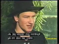 U2 Bono his wife in Sweden 1982