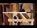 Simple Easy DIY Shelves Under 15 Sturdy Shelving Anyone Can Make