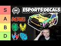 Ranking The NEW RLCS Esports Decals