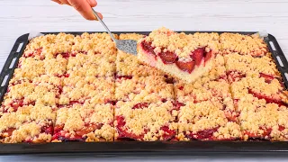 1888 German Plum Cake in 15 Min — No Mixer, Melts in Your Mouth!