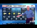 Thursday morning weather forecast
