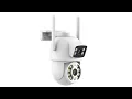 Q29 Outdoor Security Camera 2K 3MP Dual Lens Wifi Camera