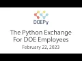 2023 02 22 Python Exchange - A History of UMAP As a Python Open Source Project