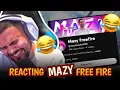 Download Lagu REACTION ON @MazyisLive PLAYING FREE FIRE 😂