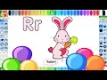 Free Kindergarten Worksheets Alphabet for Kids ABC for toddlers Letter R Rabbit Coloring Pages