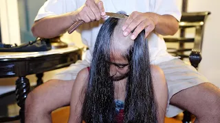 the most dominating headshave of an indian girl on the internet 