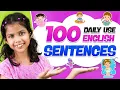 Lagu 100 Action Words in English 🥳 for Kids | Daily Use Sentences | Adi Keshari Connection