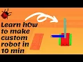 Making of Custom Robot Webots Simulator Tutorial 6