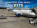 UNITED E175 WALKTHROUGH First Class vs Economy Is This Regional Jet Better Than You Think