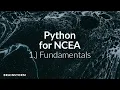 Python for NCEA 1 Fundamentals