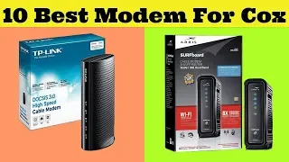 Top 10 Best Cable Modems For Cox 2019 Review