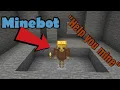 HOW TO MAKE Minebot Mine Helper Minecraft Pocket Edition 1 16