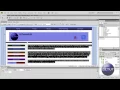 Dreamweaver Tutorial - HTML CSS website Layout