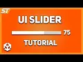 How To Create UI SLIDER in Unity UI Tutorial 2023