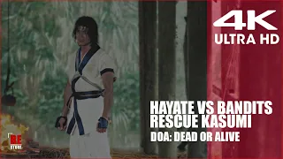 Hayate vs Bandits Rescue Kasumi Dead Or Alive DOA 2006 REMASTERED U 4K60FPS