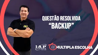 QUESTÃO: Informátoca - Backup | Múltipla Escolha