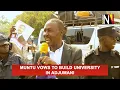 Muntu Vows to Build University in Adjumani