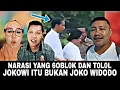 Lagu Merasa Aneh saja!! Jokowi itu bukan Joko Widodo ucap nya