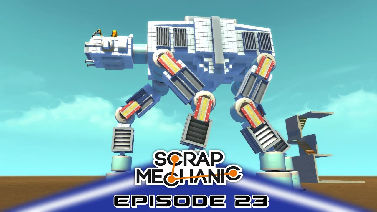 Scrap Mechanic Building E23 - ATAT Walker