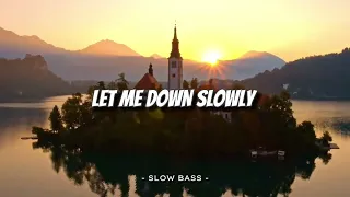 DJ SLOW BASS TERBARU !! ENAK BANGET BUAT SANTAI | DJ ANGKLUNG - LET ME DOWN SLOWLY 🎧
