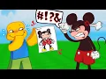 MICKEY plays ROBLOX DRAW ME 2 EVEN WORSE DRAWINGS