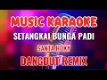 Download Lagu SETANGKAI BUNGA PADI ~ KARAOKE DANGDUT REMIX ~ SANTA HOKY