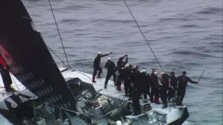 Comanche Transatlantic record Finish